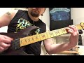 fireproven waves of extinction official guitar tutorial part 4. first pre chorus