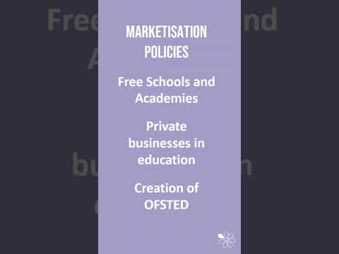 Marketization of education 60 seconds sociology (education)