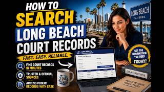 How to search Long Beach court records