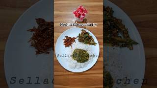 Keerai Sambar,Bhindi Masala #nethilikaruvadu #fry #shortsfeed #lunch #minivlog #shortsvideo #shorts