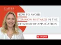 How To Fix & Avoid Common Mistakes In The Canadian Citizenship Application