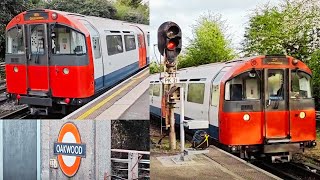 London Underground Trains at Oakwood (Piccadilly Line)