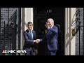 President Biden visits U.K. ahead of NATO summit in Lithuania