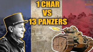 The French Tank Ace That Knocked Out 13 Panzers with 1 Char B1