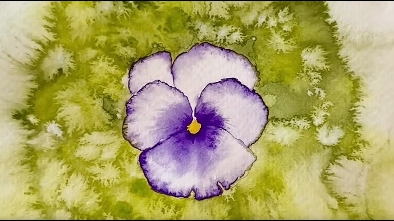 Short Watercolor Tutorial Youtube