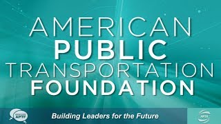 American Public Transportation Foundation (APTF) Scholarship Awards