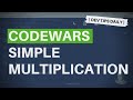 DevTips Daily: Codewars Challenge - Simple Multiplication