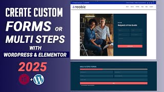 How to Create a Professional Form in Elementor | Contact, Multi-Step, No Code (2025 Tutorial)