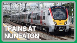 TRAINS at NUNEATON (WCML/West Coast Main Line) - 13/09/2024