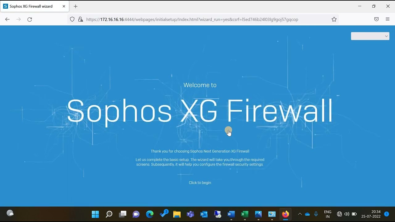 SOPHOS XG Firewall Complete 1st Time Installation Step By Step, Initial ...