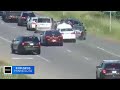 WATCH: Suspected impaired driver smashes into cars on Highway 36