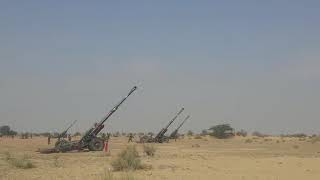 #The Regiment of Artillery# God of War #Feel the thunder #Soltam guns firing at full range of 38.5 k