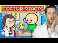 ER Doctor REACTS to Hilarious Cyanide & Happiness Medical Scenes #3