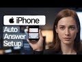 How To Turn On Auto Answer for One Person on iPhone