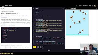 Phaser Animations | CodeCademy | Learning to Code