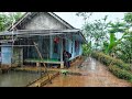 SUASANA SORE YANG TENANG, HUJAN TURUN DI KAMPUNG NAMBAH BETAH, HAWA DINGIN PEDESAAN SUNDA JAWA BARAT