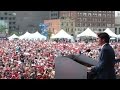 Prime Minister Justin Trudeau celebrates Canada Day on Parliament Hill