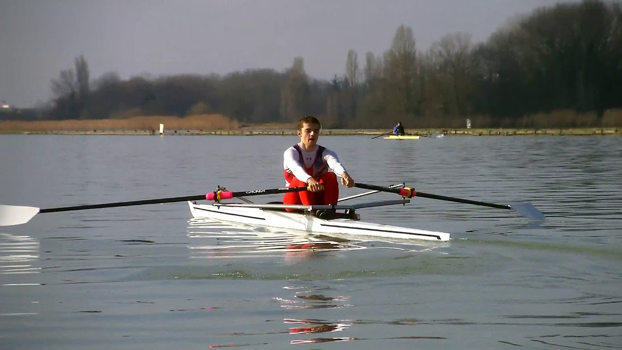 Rowing Single Scull Training - YouTube