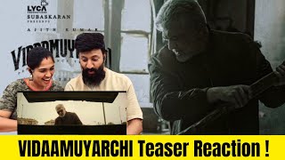 Vidaaamuyarchi Teaser Reaction | Ajith Kumar | Trisha |Magizh Thirumeni| Anirudh|Subaskaran | Lyca