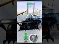 Insane Pagani Crash in BeamNG Drive with Container on a Damaged Bridge