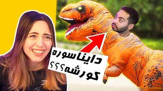 HE SCARED MEEEE!!!😱!!! خیلی ترسیدم از دستش