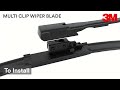 How to install 3M Multi-Clip Wiper Adapter (no. 1427) | Installation Guide