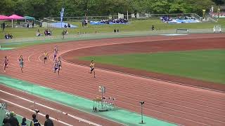 20180414　2018第１回宮崎県陸上競技記録会中学男子200ｍ第２組　-2.0