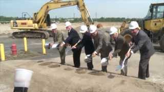 Hollywood Gaming at Dayton Raceway -- Groundbreaking 2013