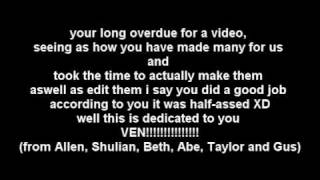 VEN'S DEDICATION