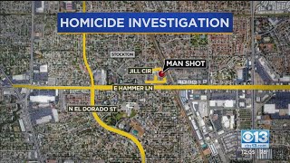 Man Dies After Being Shot Several Times Overnight In Stockton