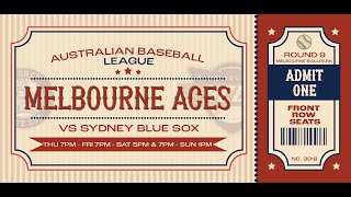 ABL Round 9 I Melbourne Aces v Sydney Blue Sox I Game 4