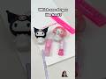 Kuromi or My Melody by @iigenstationery #shorts #viral #asmr #kawaii #kuromi