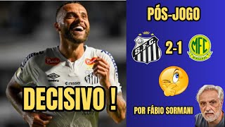 SANTOS VENCE MIRASSOL COM SEGUNDO TEMPO SOFRÍVEL