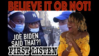 FIRST TIME HEARING New Yorkers SHOCKED by These REAL Joe Biden Quotes | REACTION (InAVeeCoop Reacts)