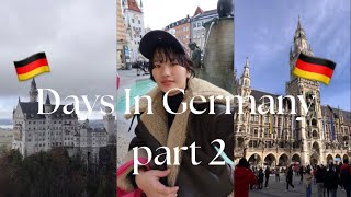 【ドイツvlog】ぼっち女子大生の1人卒業旅行ドイツ篇｜Germany Vlog｜ノイシュバンシュタイン城　ミュンヘン｜ヨーロッパ周遊