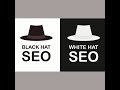 SEO TIPS 2023-SEO STRATEGY-WHITE HAT VS BLACK HAT SEO BY HEDAYET