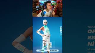 🔥 TheGrefg REVELA TRUCO PARA CONSEGUIR SKIN Níveas GRATIS EN FORTNITE 🎁😨 #shorts #thegrefg