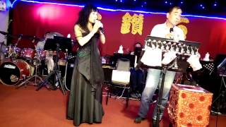 故鄉的愛_春美＆張君培在金鑽石合唱曲。2016年7月14。