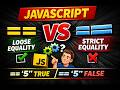 JavaScript Comparison Operators: == vs === Explained Clearly! 🚀