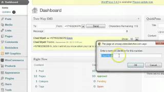 TwoWay SMS WSO Overview