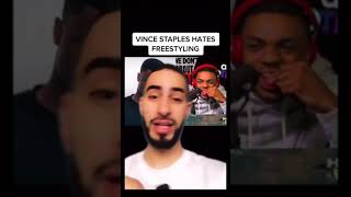 VINCE STAPLES HATES FREESTYLING