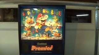 SUPER MARIO BROS. PINBALL MACHINE - BY GOTTLIEB 1992