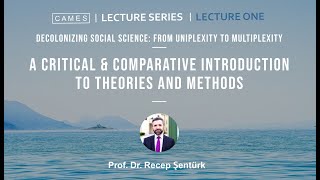 Decolonizing Social Sciences: From Uniplexity to Multiplexity I Lecture 1 I Prof. Dr. Recep Şentürk