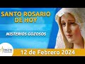 Santo Rosario de Hoy Lunes 12 Febrero l 2024  l Padre Carlos Yepes | Católica | Rosario | Amén