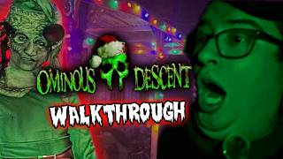 Ominous Descent: Finn's Christmas Nightmares Haunted House Walkthrough