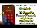 Unlock All iPhone Pin|Password|Passcode 6/4 Digit Without Computer Without Data Any Data Loss 2023