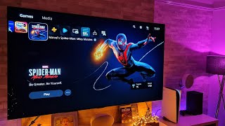 LG GX OLED + PS5 + Spider Man,just LOOK!
