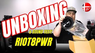 B2 Audio RIOT8PWR – LOUD \u0026 POWERFUL! Full Unboxing \u0026 Sound Test