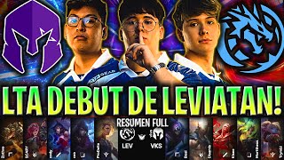 DEBUT DE LEVIATAN EN LA NUEVA LTA SUR! - VKS vs LEV Resumen Completo LTA Sur 2025 Split 1