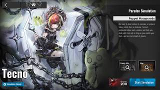 【Arknights】Tecno Paradox Simulation Guide